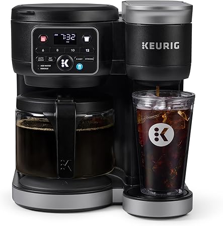 Keurig K-Duo Hot & Iced Single Serve & Carafe Coffee Maker, MultiStream Technology, 72oz Reservoir (Gen 2)
